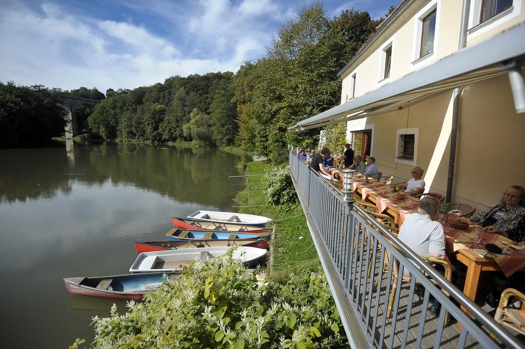 Hotel Obermuehle ゲルリッツ エクステリア 写真